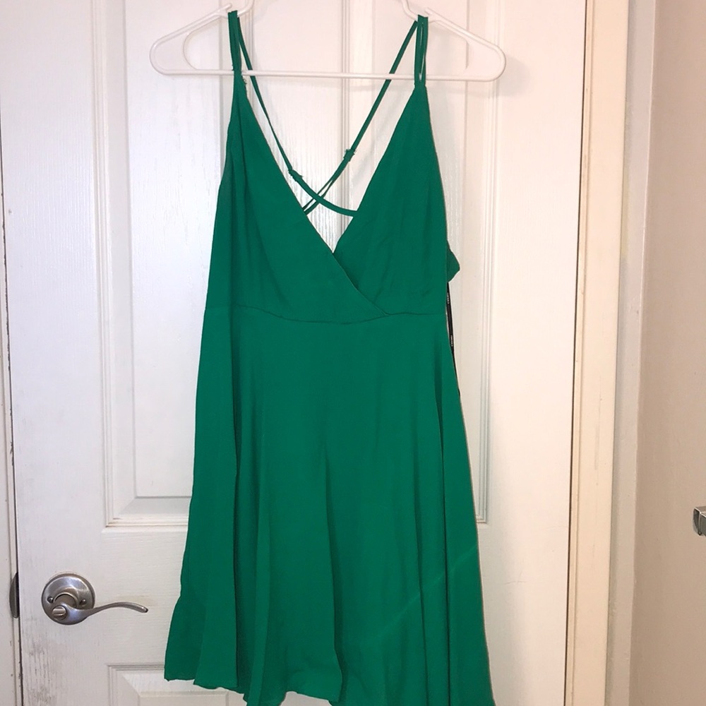 F21 Green Dress